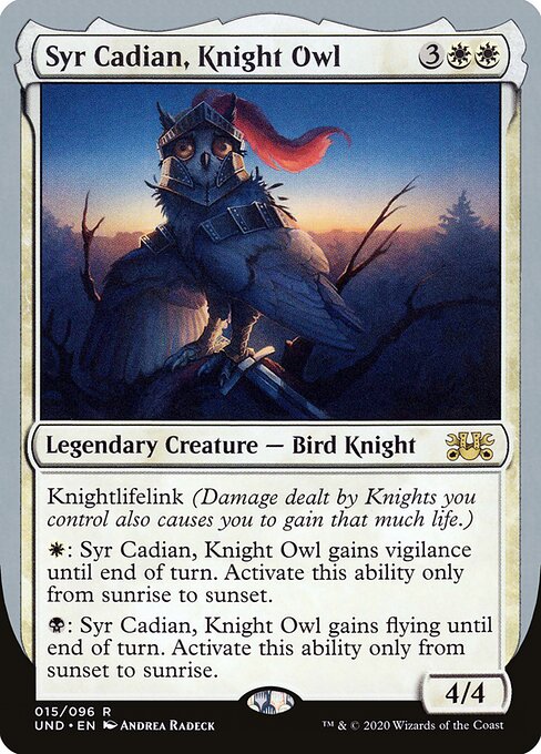 Syr Cadian, Knight Owl - Unsanctioned - 15