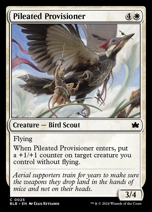 Pileated Provisioner - Bloomburrow - 25
