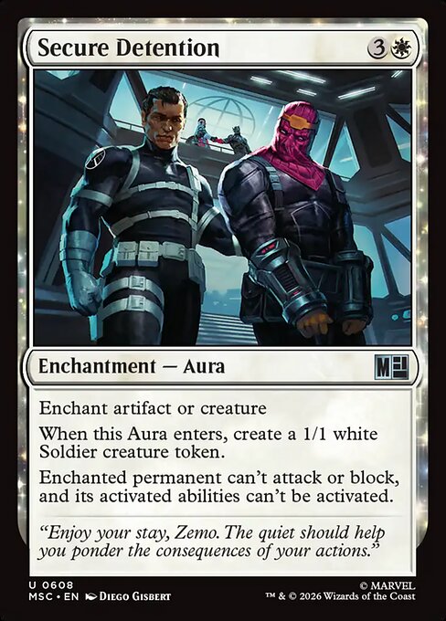 Secure Detention - Marvel Super Heroes Commander - 608