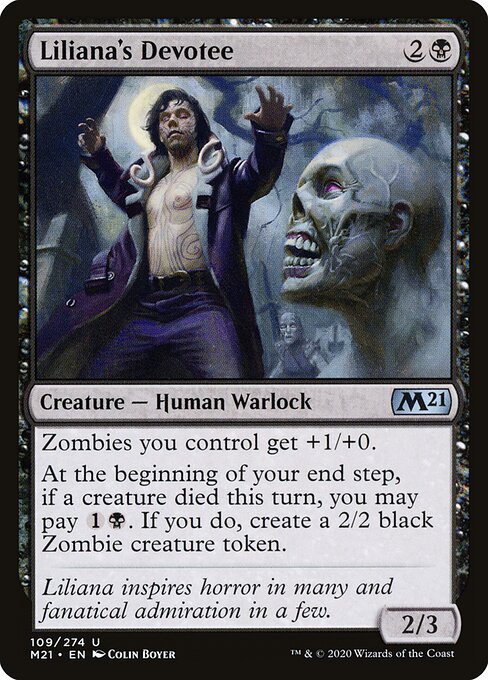 Liliana's Devotee - Core Set 2021 - 109