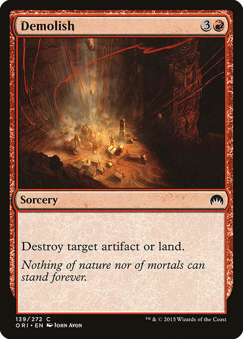 Demolish - Magic Origins - 139