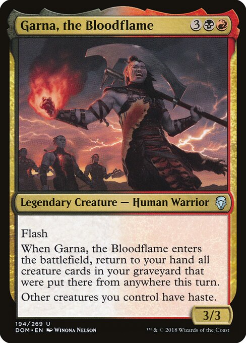 Garna, the Bloodflame - Dominaria - 194