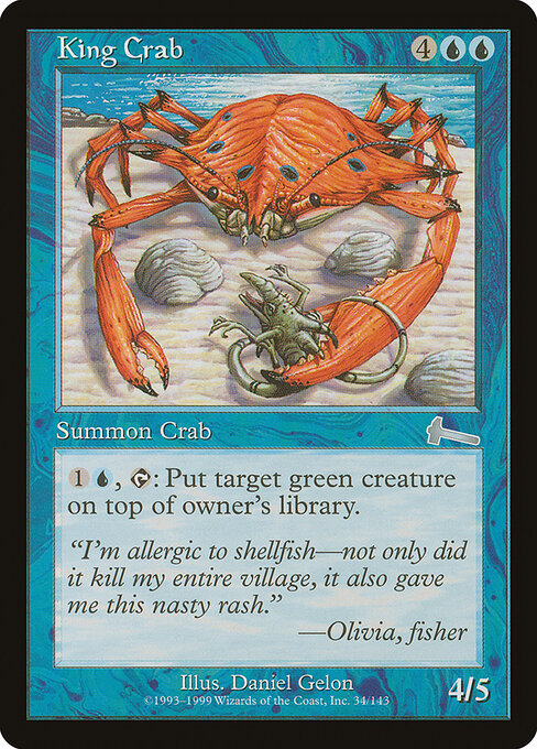King Crab - Urza's Legacy - 34