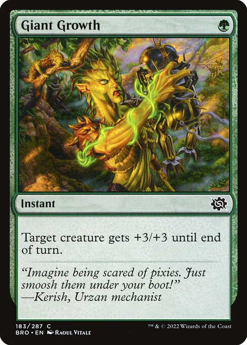 Giant Growth - The Brothers' War - 183