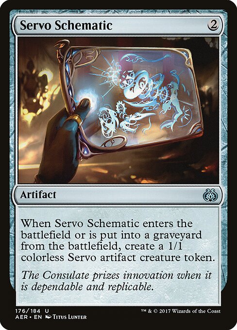Servo Schematic - Aether Revolt - 176