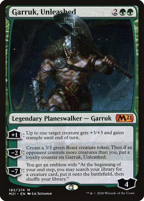 Garruk, Unleashed - Core Set 2021 - 183