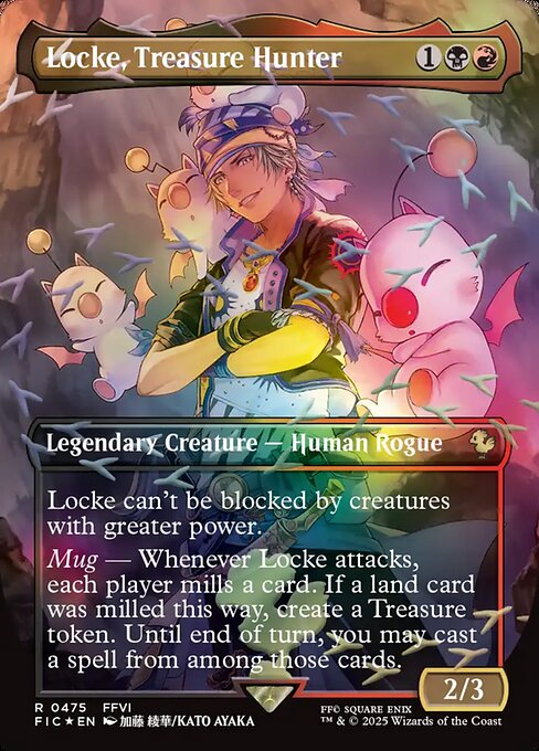 Locke, Treasure Hunter - Final Fantasy Commander - 475