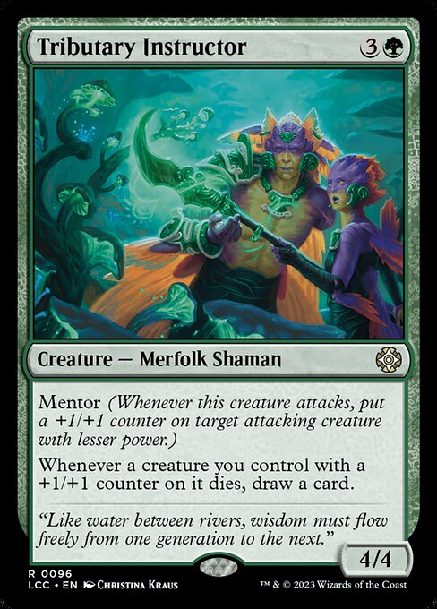 Tributary Instructor - The Lost Caverns of Ixalan Commander - 96