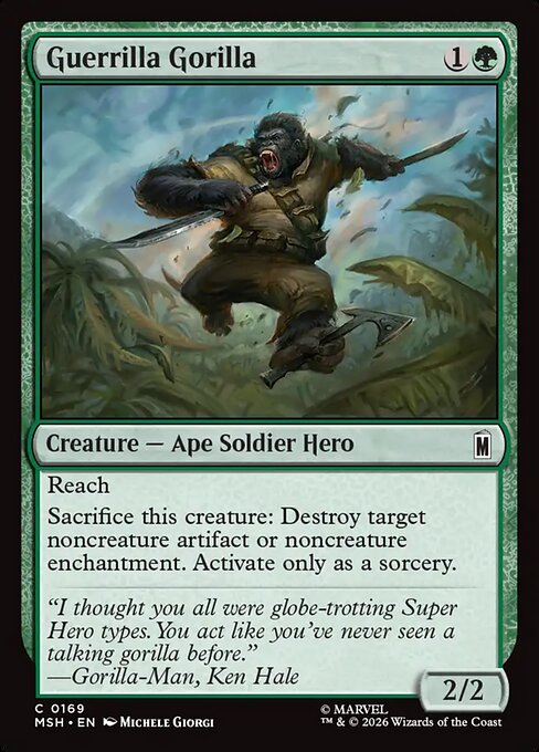 Guerrilla Gorilla - Marvel Super Heroes - 169