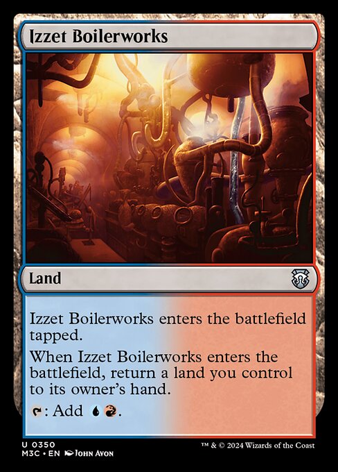 Izzet Boilerworks - Modern Horizons 3 Commander - 350