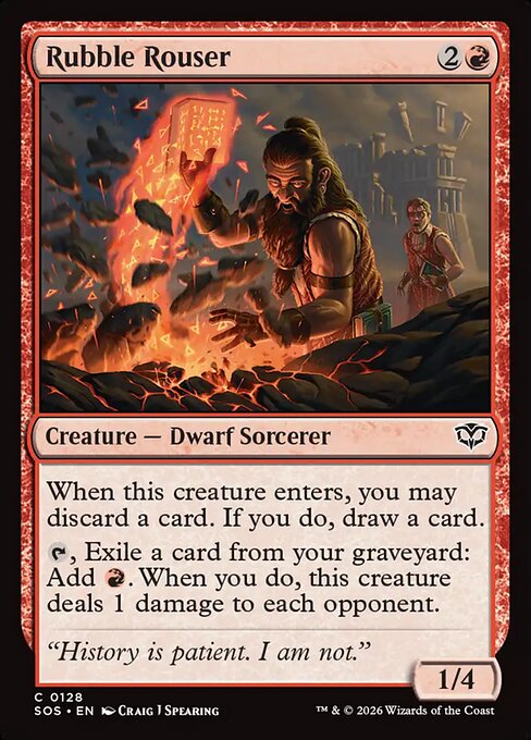 Rubble Rouser - Secrets of Strixhaven - 128
