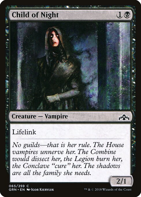 Child of Night - Guilds of Ravnica - 65