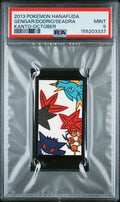 GENGAR/DODRIO/SEADRA KANTO-OCTOBER 2013 POKEMON HANAFUDA KANTO PSA MINT 9