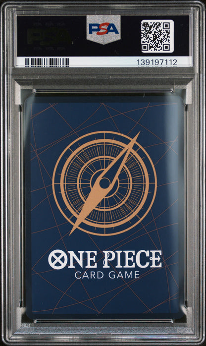 COME/WE'LL FIGHT YOU ALTERNATE ART 2025 ONE PIECE PRB02-PREMIUM BOOSTER -ONE PIECE CARD THE BEST- VOL.2 PSA GEM MT 10