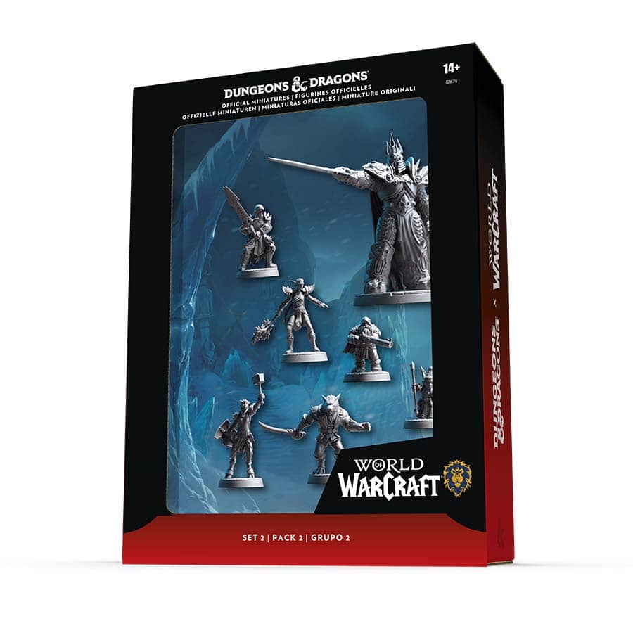DUNGEONS AND DRAGONS: WORLD OF WARCRAFT: ALLIANCE MINIATURES PACK (Preorder Instore Only)