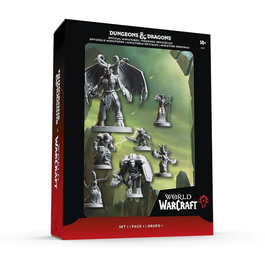 DUNGEONS AND DRAGONS: WORLD OF WARCRAFT: HORDE MINIATURES PACK (Preorder Instore Only)