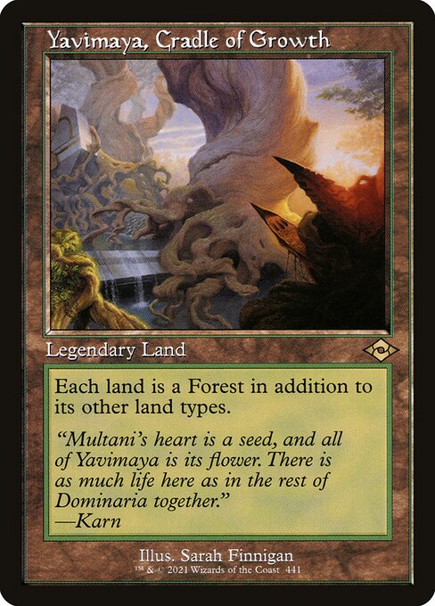 Yavimaya, Cradle of Growth - Modern Horizons 2 - 441