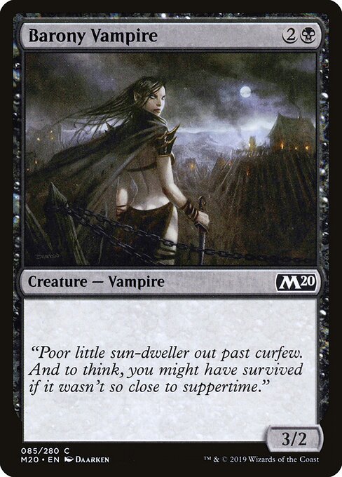 Barony Vampire - Core Set 2020 - 85