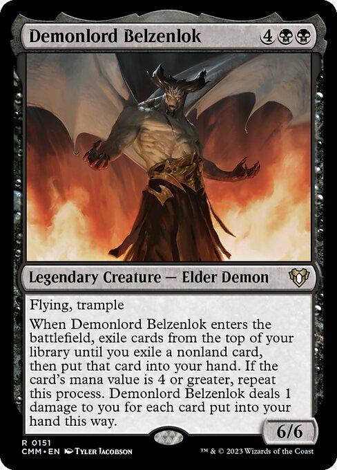 Demonlord Belzenlok - Commander Masters - 151
