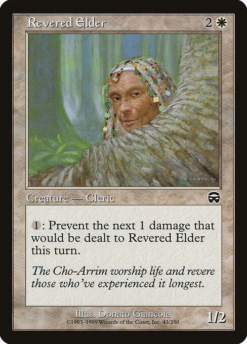 Revered Elder - Mercadian Masques - 43