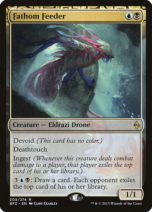 Fathom Feeder - Battle for Zendikar - 203