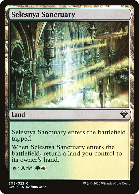 Selesnya Sanctuary - Commander 2020 - 308