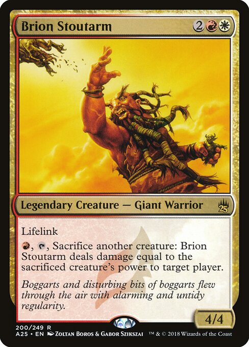 Brion Stoutarm - Masters 25 - 200