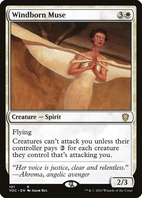 Windborn Muse - Crimson Vow Commander - 101