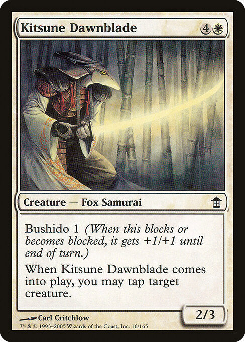 Kitsune Dawnblade - Saviors of Kamigawa - 16