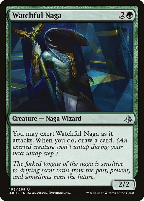 Watchful Naga - Amonkhet - 193