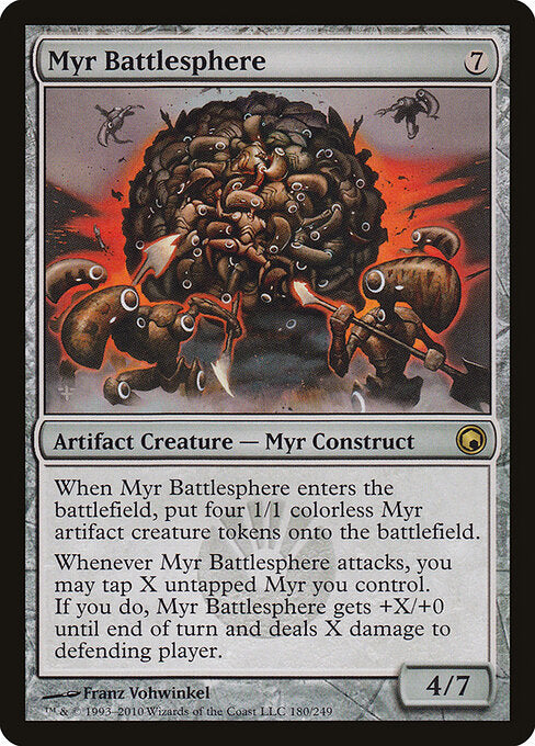 Myr Battlesphere - Scars of Mirrodin - 180