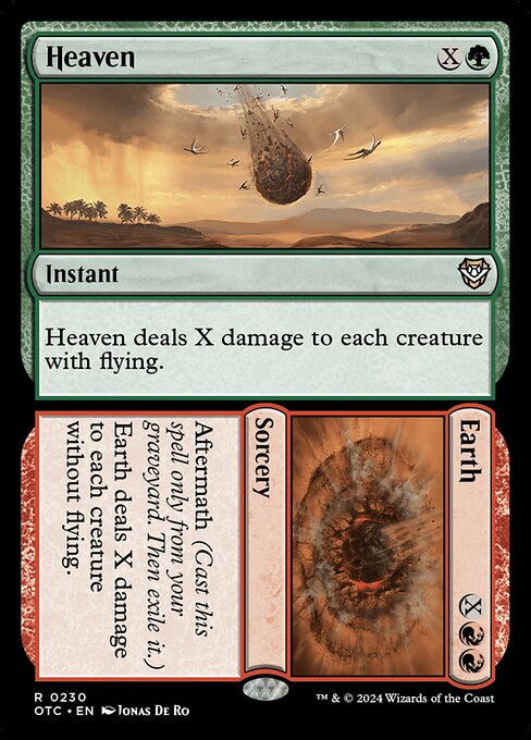Heaven // Earth - Outlaws of Thunder Junction Commander - 230