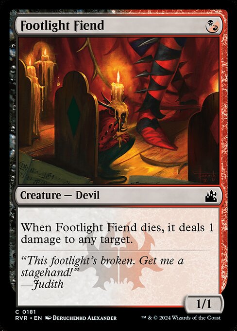 Footlight Fiend - Ravnica Remastered - 181