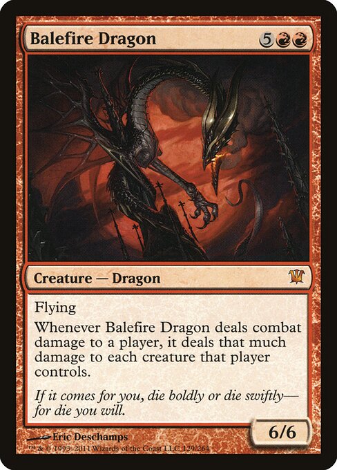 Balefire Dragon - Innistrad - 129