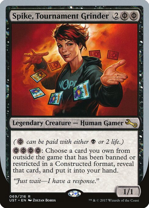 Spike, Tournament Grinder - Unstable - 69