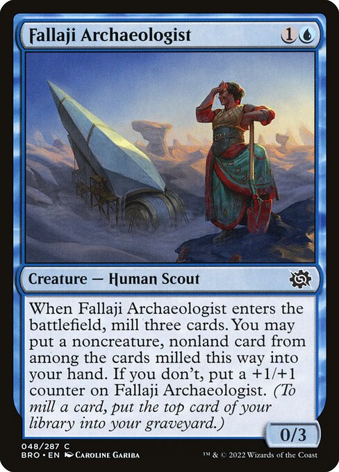 Fallaji Archaeologist - The Brothers' War - 48