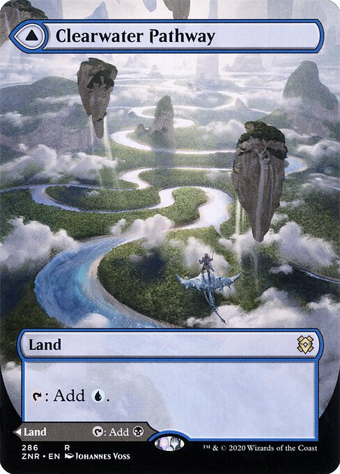 Clearwater Pathway // Murkwater Pathway - Zendikar Rising - 286