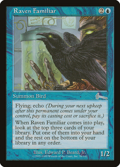 Raven Familiar - Urza's Legacy - 39
