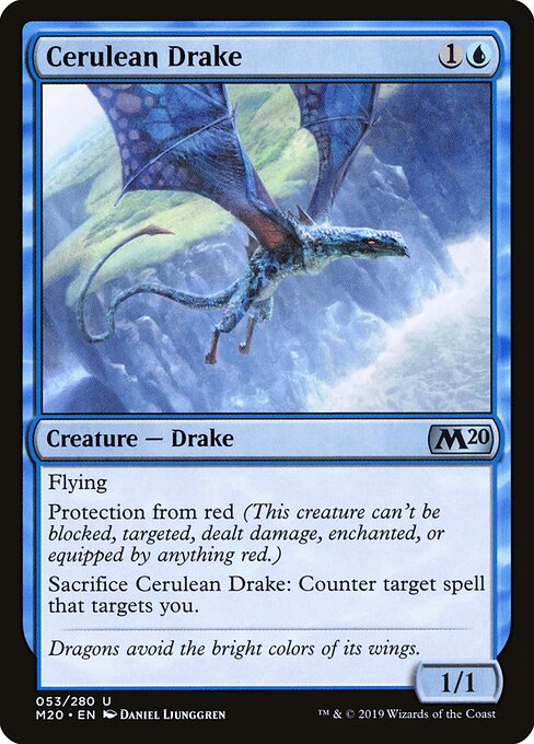 Cerulean Drake - Core Set 2020 - 53
