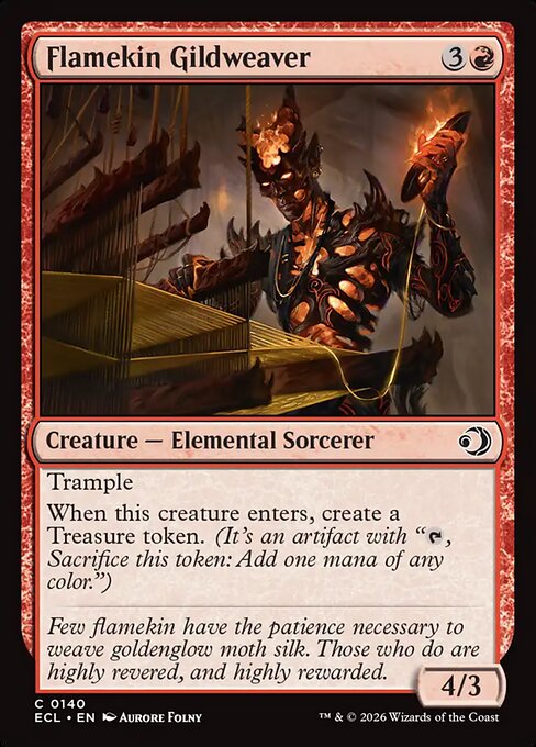 Flamekin Gildweaver - Lorwyn Eclipsed - 140
