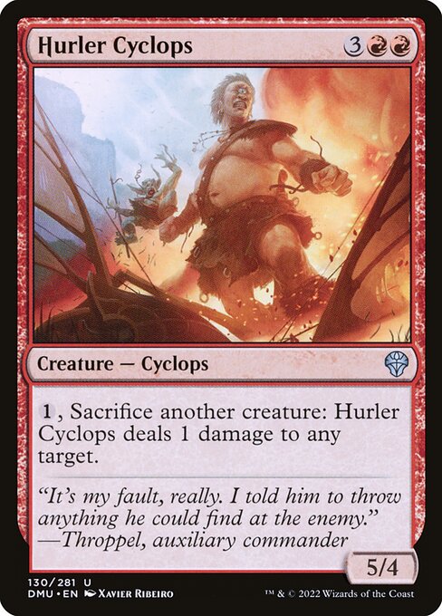 Hurler Cyclops - Dominaria United - 130