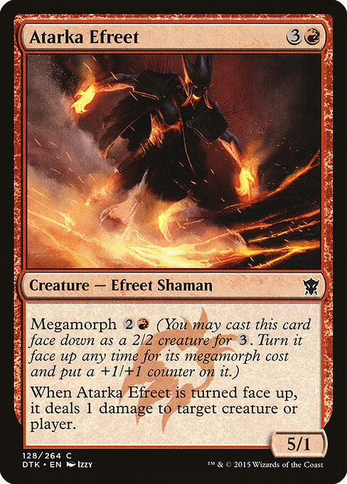 Atarka Efreet - Dragons of Tarkir - 128