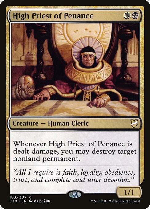 High Priest of Penance - Commander 2018 - 183
