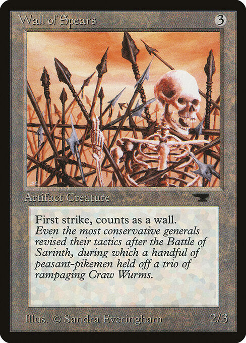 Wall of Spears - Antiquities - 77