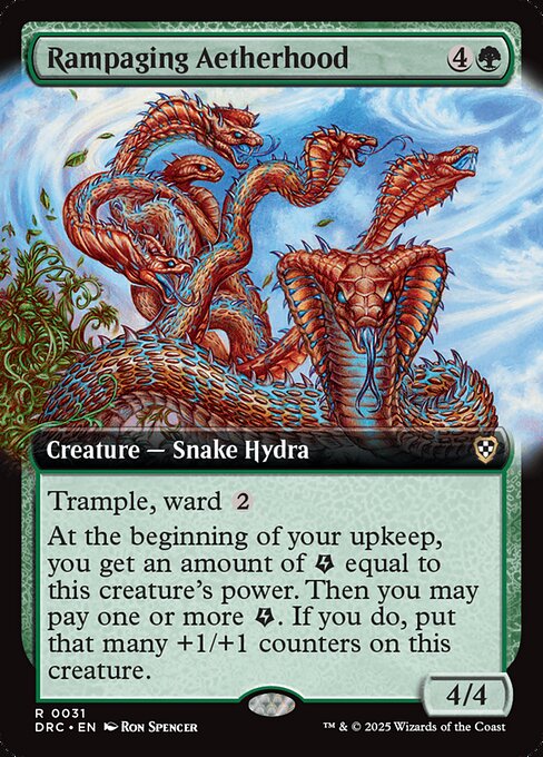 Rampaging Aetherhood - Aetherdrift Commander - 31