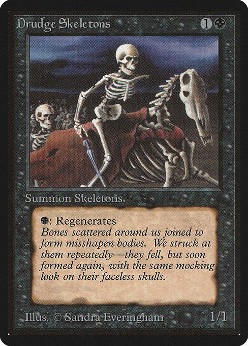 Drudge Skeletons - Limited Edition Beta - 107