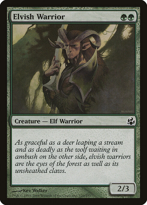 Elvish Warrior - Morningtide - 120