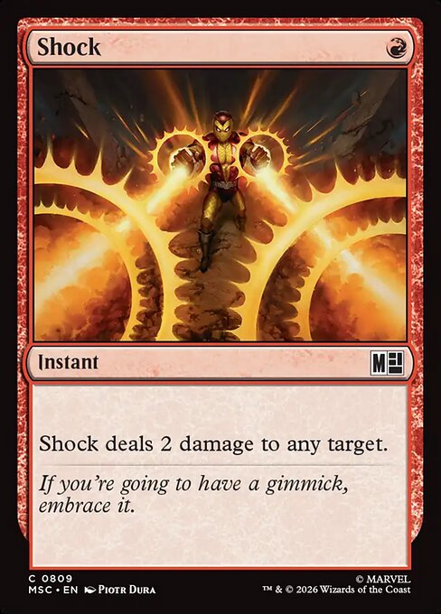 Shock - Marvel Super Heroes Commander - 809