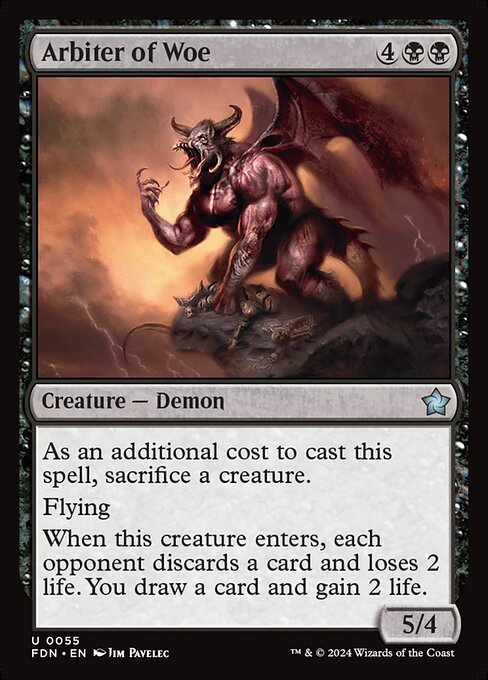 Arbiter of Woe - Foundations - 55