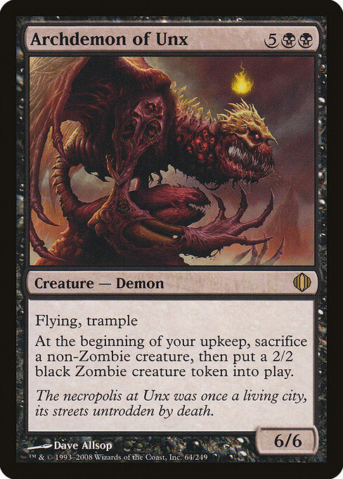 Archdemon of Unx - Shards of Alara - 64